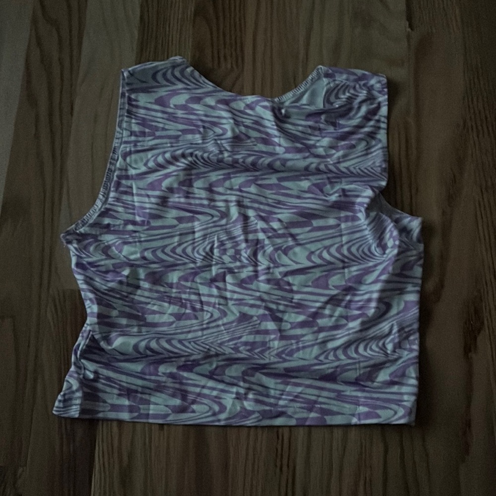 Cute y2k purple top